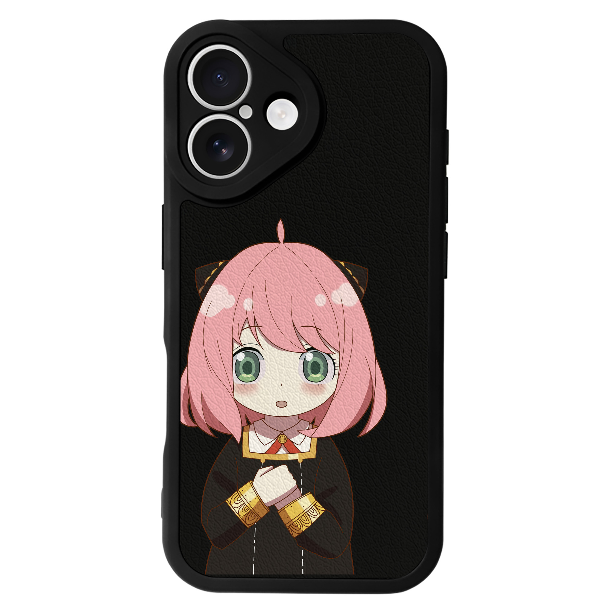 （画像用） SPY×FAMILY间谍家家酒 【iPhone 16シリーズ対応】シリコンスマホケース（レザー調） 材質：シリコン